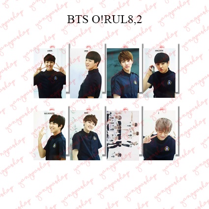 [READY / SET] ORUL OIRUL BTSN PHOTOCARD FAN MADE UNOFFICIAL YANGPASHOP JUNGKOOK V TAEHYUNG JIMIN