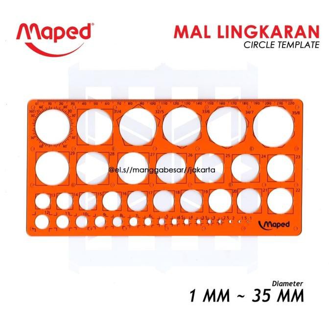 

Promo Awal tahun Penggaris Mal Lingkaran Maped 620 Promo Awal tahun