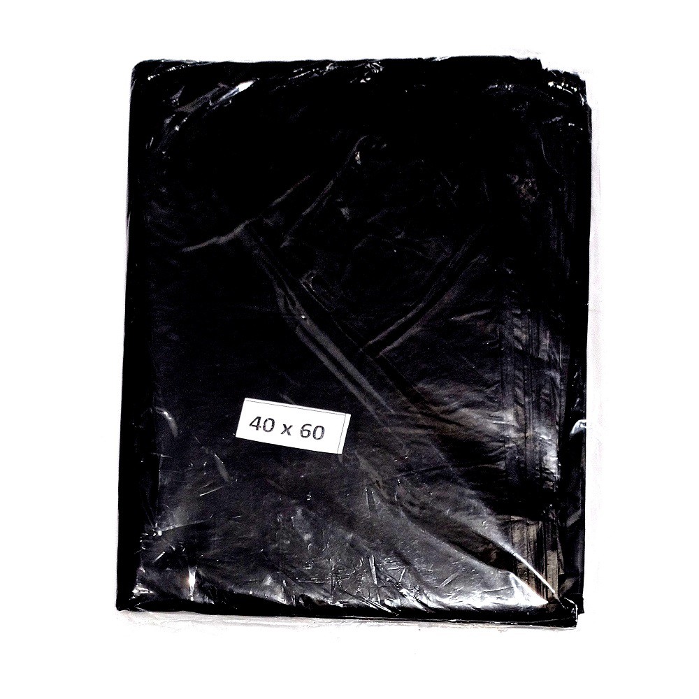 Kantong Plastik Sampah Hitam ukuran 40X60 | 50X75 | 60X100 | 90X120