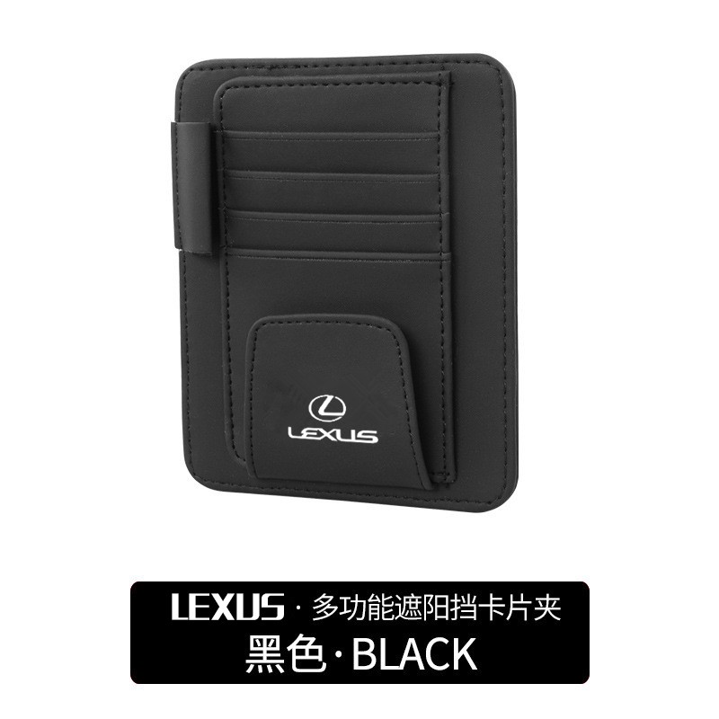 1 PC Kacamata Mata Kartu Pen Holder Klip Mobil Styling Aksesoris Mobil Sun Visor Kacamata untuk Lexus logo CT ES ADALAH GS LS LX RX UX NX CT200h es200 es300 is200 is250 is300 gs300 rx300 nx200