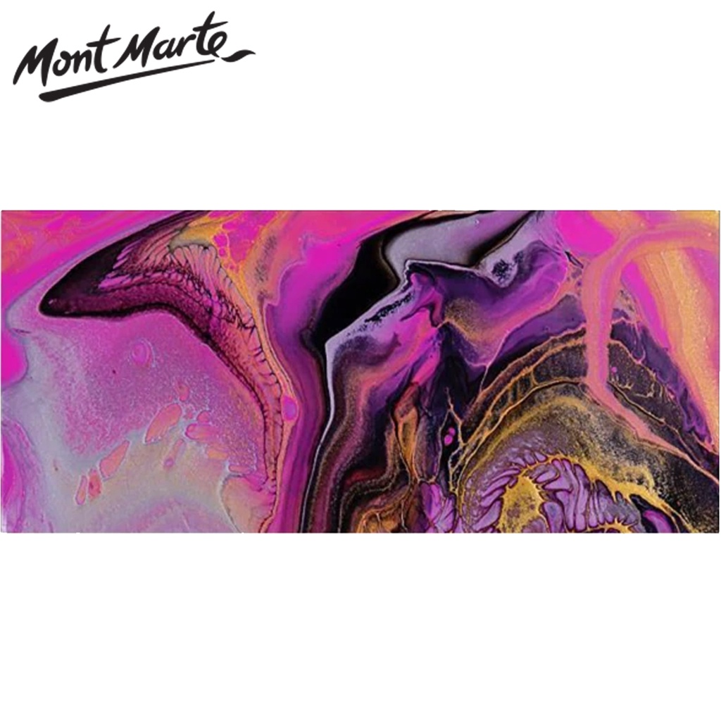 Mont Marte Pouring Acrylic Paint Set Premium 4pc x 60ml (2oz) - Cosmic