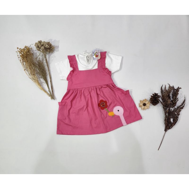 baju bayi perempuan set dress baby girl