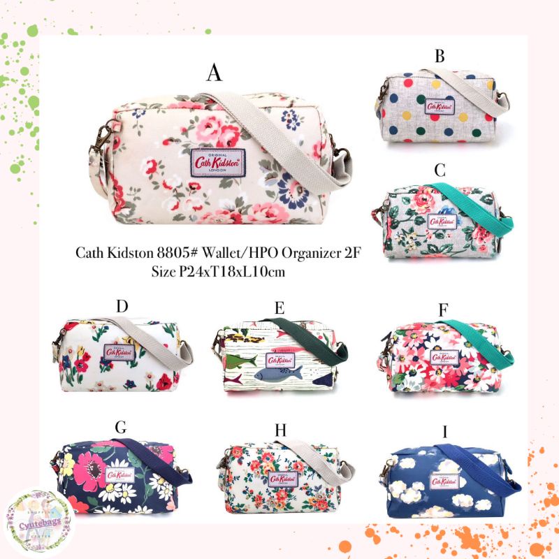 Tas selempang wanita HPO organizer wallet pouch CK 8805