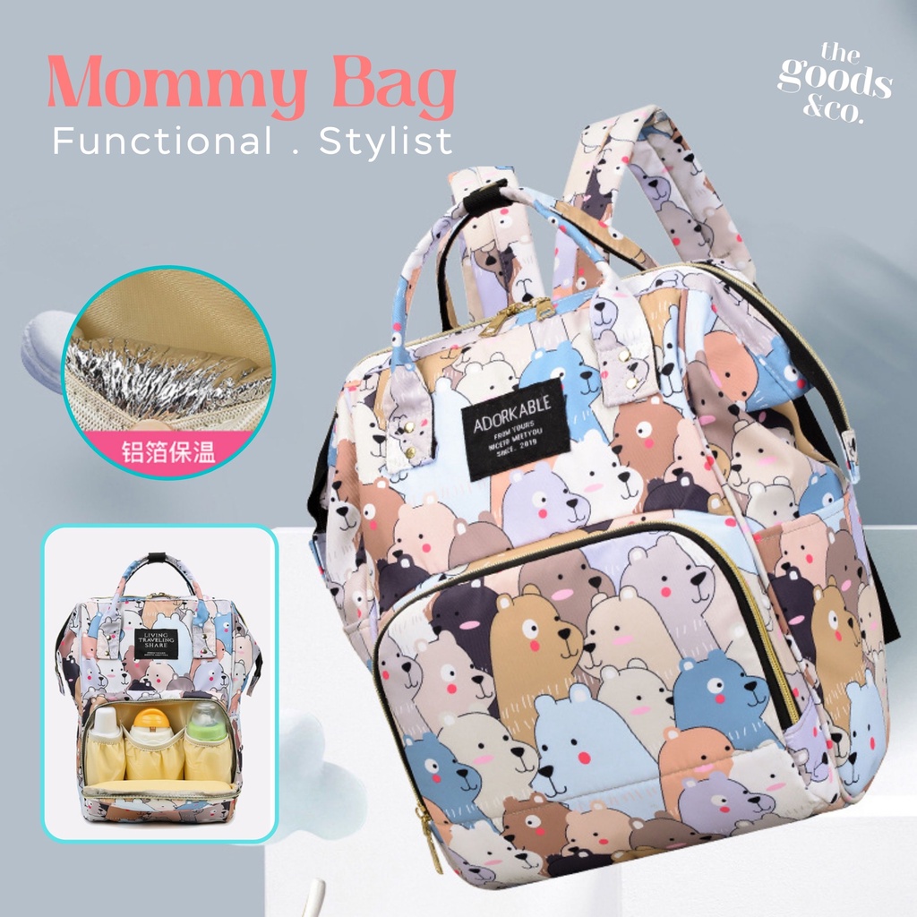 Tas Bayi Traveling Diaper Bag Traveling Tas Bayi Tas Popok Bayi Tas Ransel Mommy