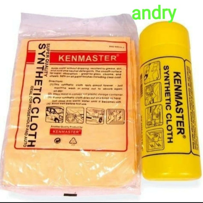 Kenmaster ,  Kanebo  , Plas Chamois Yellow Box (Lap Mobil)