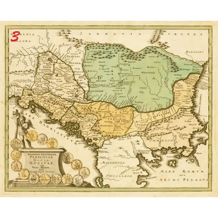 Kertas Scrapbook - Antique Maps2 1-6_FFH20 Design