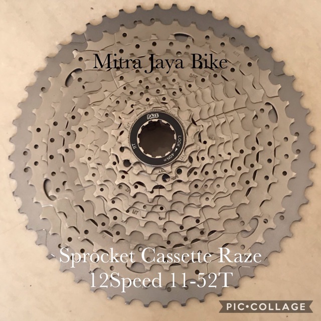 Sprocket Cassette Raze Pro 12 Speed 11-52T