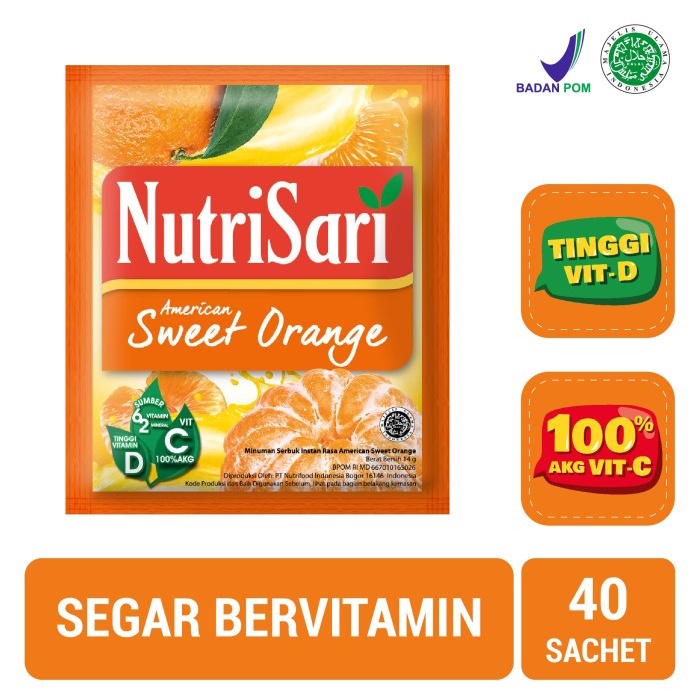 

d201nhd Nutrisari American Sweet Orange (40 Sch) Ds201Fs