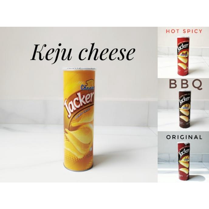 

Keripik Kentang Malaysia Jacker Original Jacker Hot Spicy Jacker Bbq