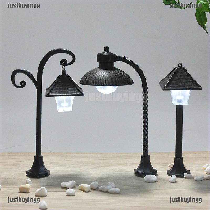 JB✪ 1pc street lights craft figurine garden ornament miniature fairy garden decor