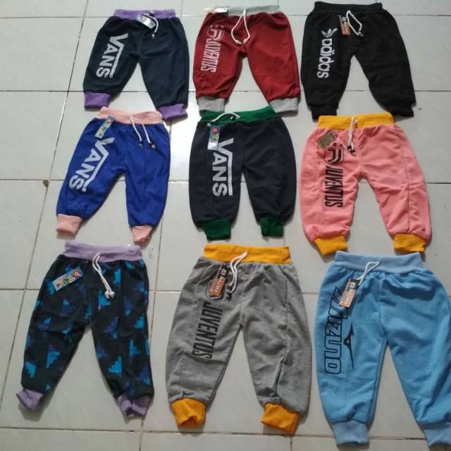 celana jogger anak kodian