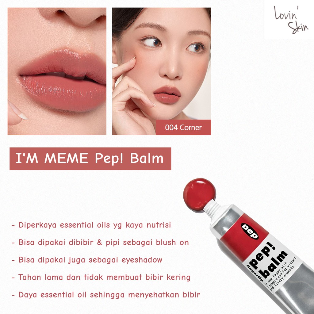 IM MEME PEP BALM | I'M MEME PEP BALM ! | LIP BALM