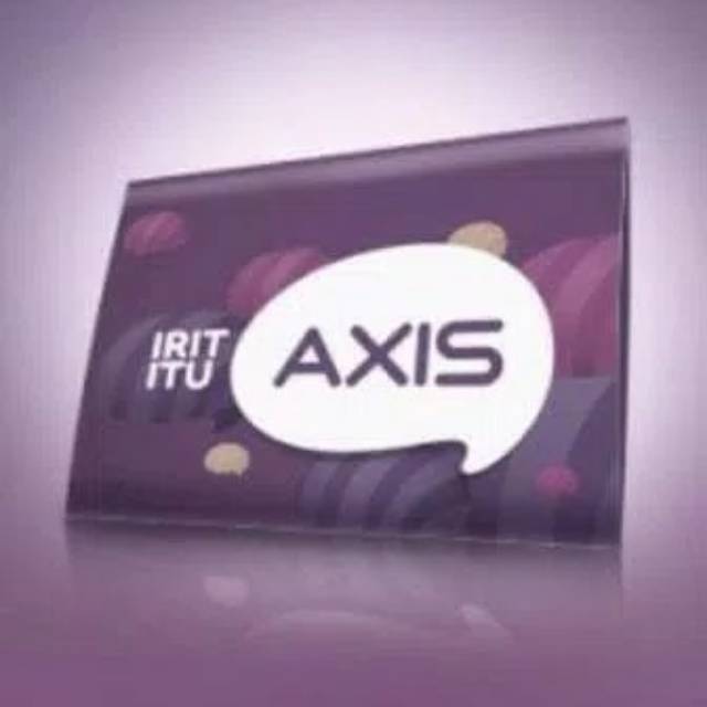 Kartu perdana axis segel 0k