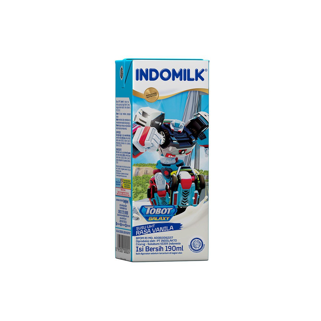 

Indomilk Susu UHT Rasa Vanila 190ml