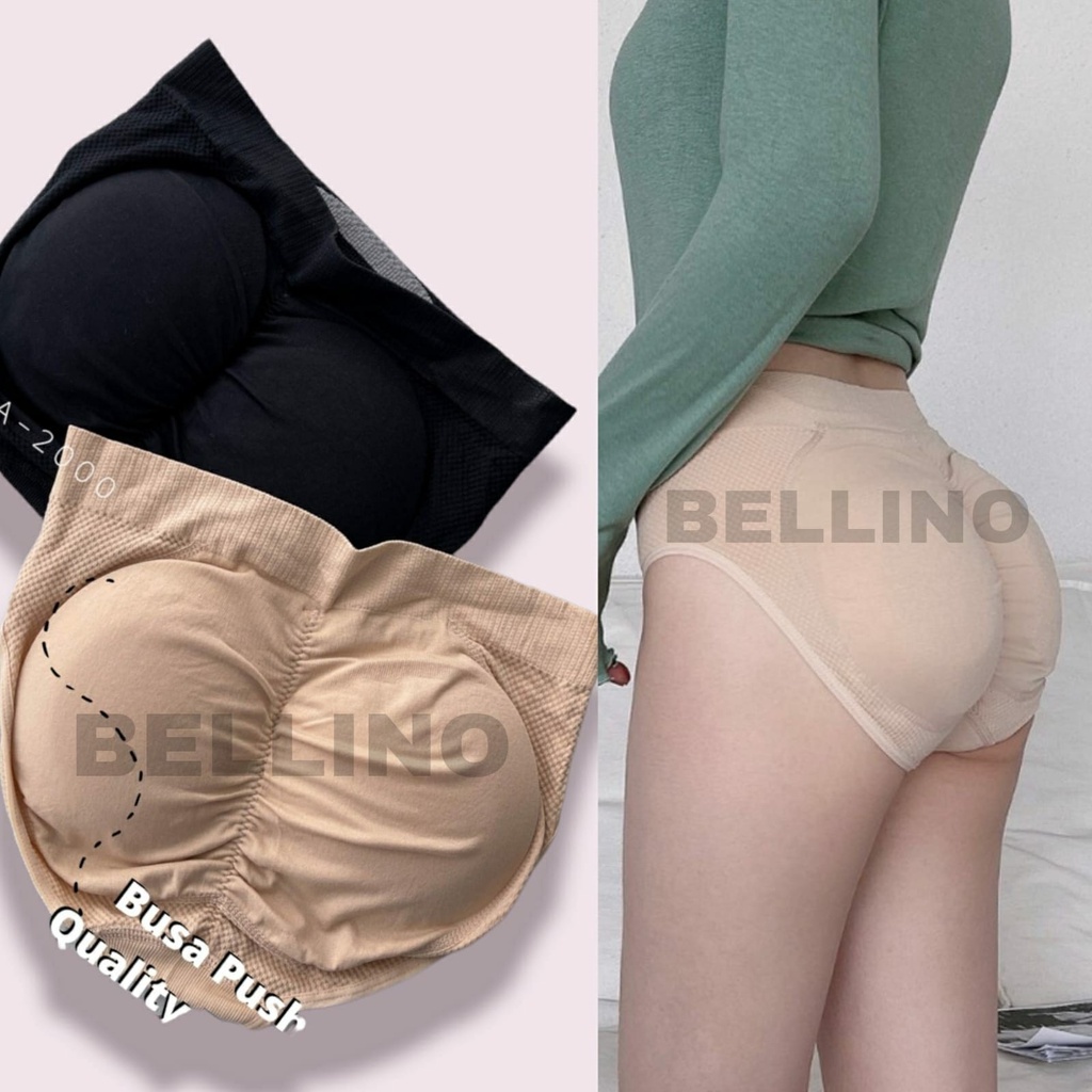 Celana dalam Push Up Pengangkat Bokong Dengan Busa Freesize Celana Dalam Wanita Pantat Palsu Cd Busa Pantat Segitiga Celana Dalam Busa Wanita Rajut Premium Busa Bisa Dilepas