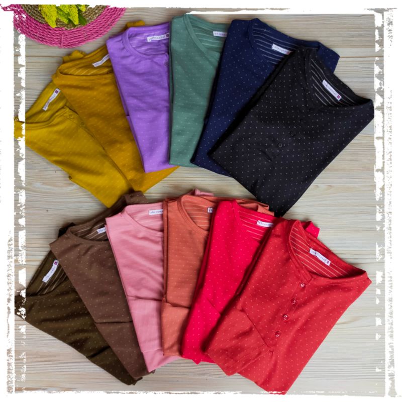 kaos panjang wanita phenomenal termurah