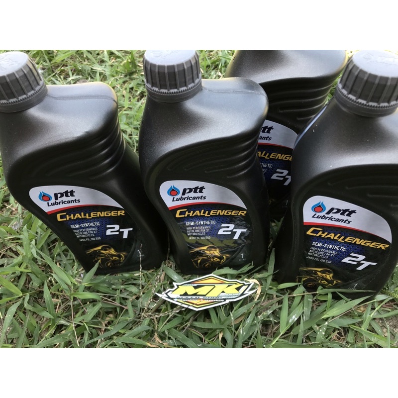 Oli Ptt lubricants challenger 2T oli samping 1Liter