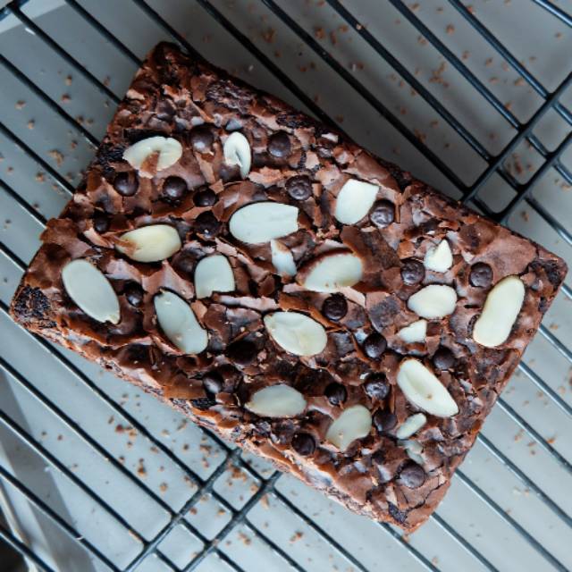

Brownies panggang topping original