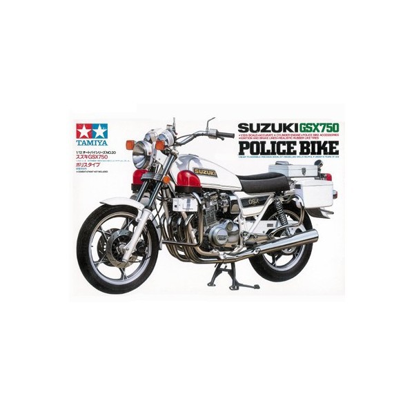 Tamiya #14020 Suzuki GSX750 Police Bike