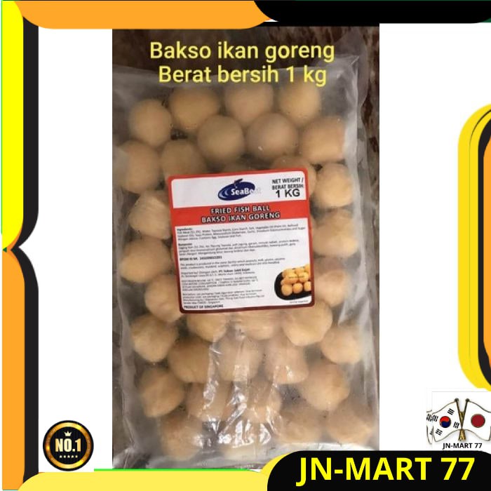 

MAKANAN IMPORT SEABEST FISH BALL PREMIUM-BAKSO IKAN GORENG SINGAPORE
