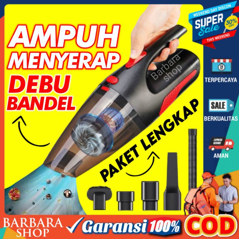 Vacuum Vacum Facum Fakum Vakum Cleaner Mini Portable Penyedot Debu Mobil Pembersih Debu Mobil COD