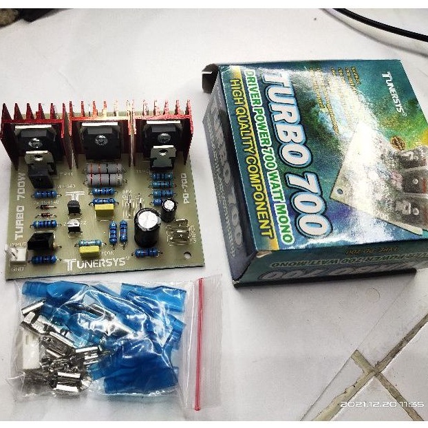 driver power 700watt mono turbo tunersys high komponen