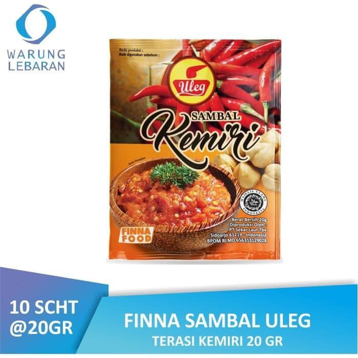 

PACK Finna Sambal Uleg Kemiri Sachet (10 x 20gr) BERKUALITAS