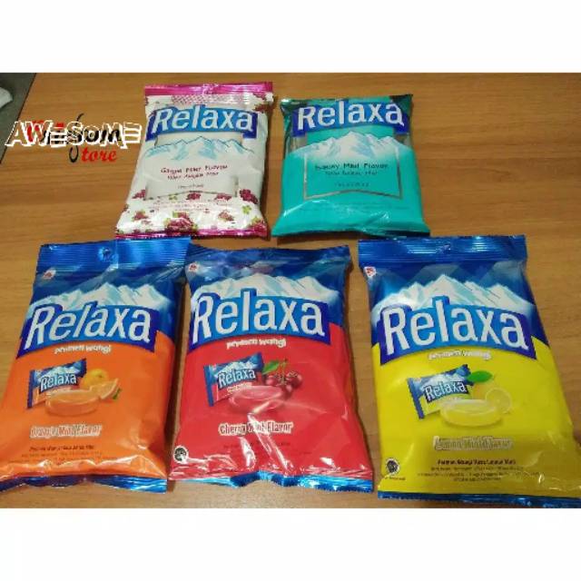 

Permen Relaxa isi 50 pc (1 bungkus)