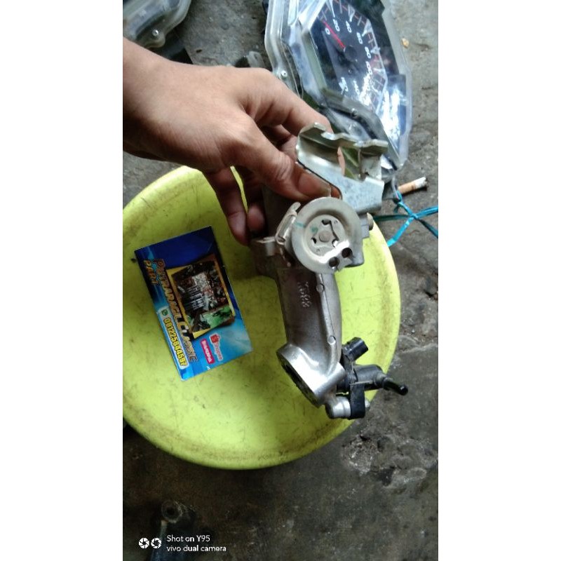 TB THROTEEL BODI TB THROTEL BODY TROTELL BODI TB HONDA VARIO 150 LED ORI COPOTAN MONTOR