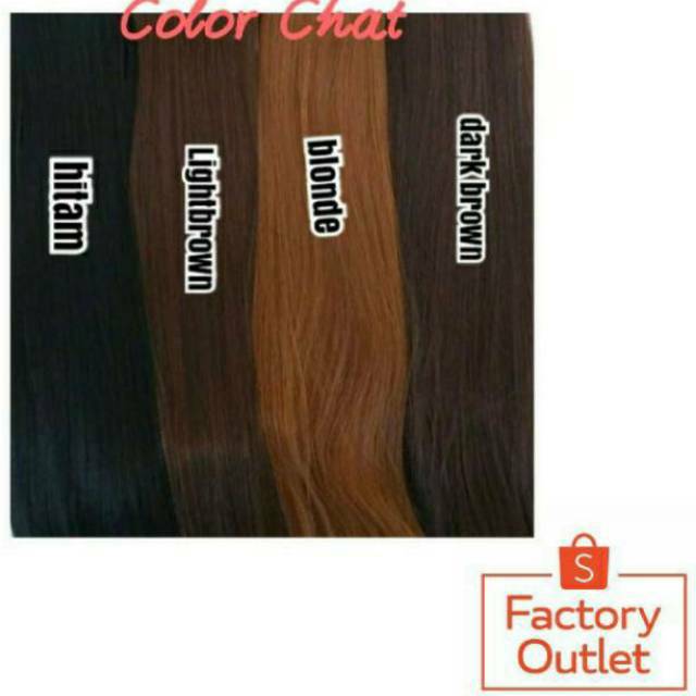 (PROMO) Hairclip Biglayer murah / Hair clip Biglayer murah lurus curly wavy