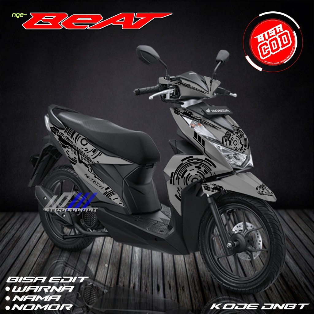 Jual Sticker Decal Full Body Honda Beat Motif 06 Indonesia Shopee Indonesia