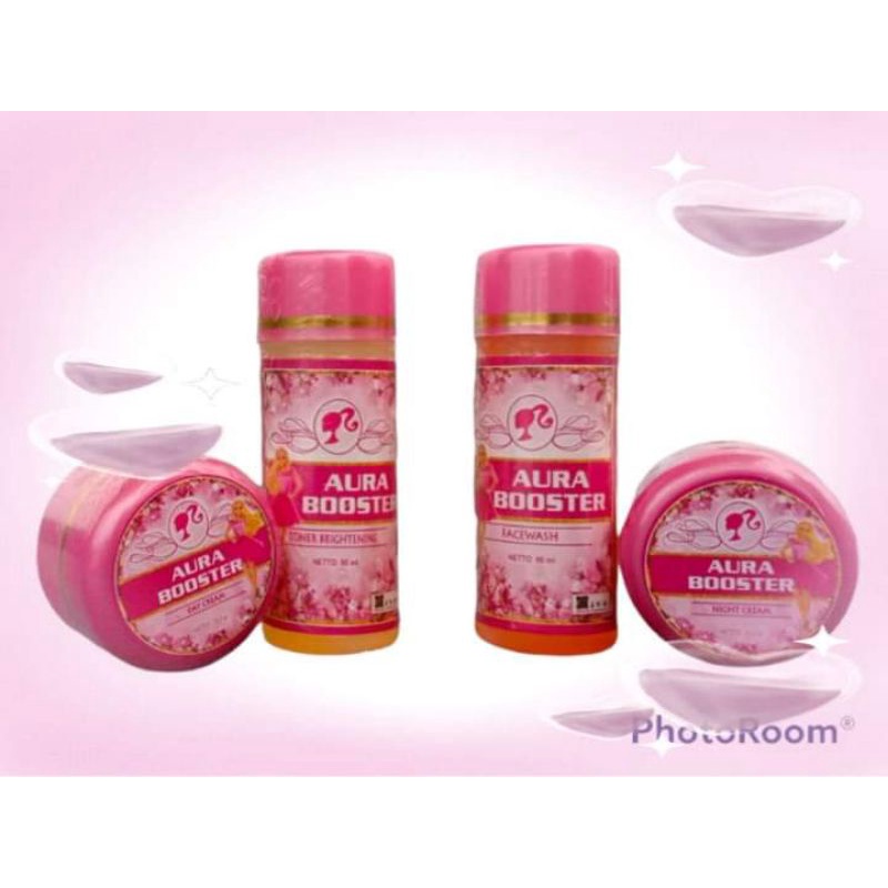 aura skincare paket booster