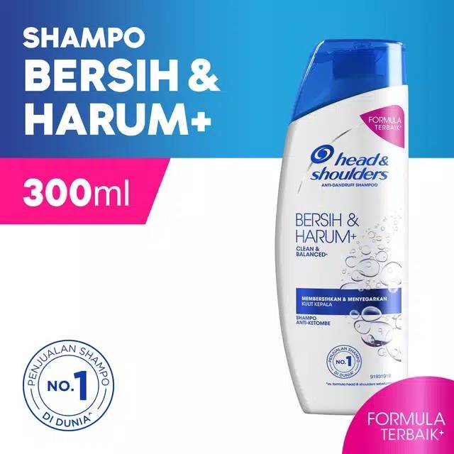 Head &amp; Shoulders Shampoo 300ml ORIGINAL-BPOM