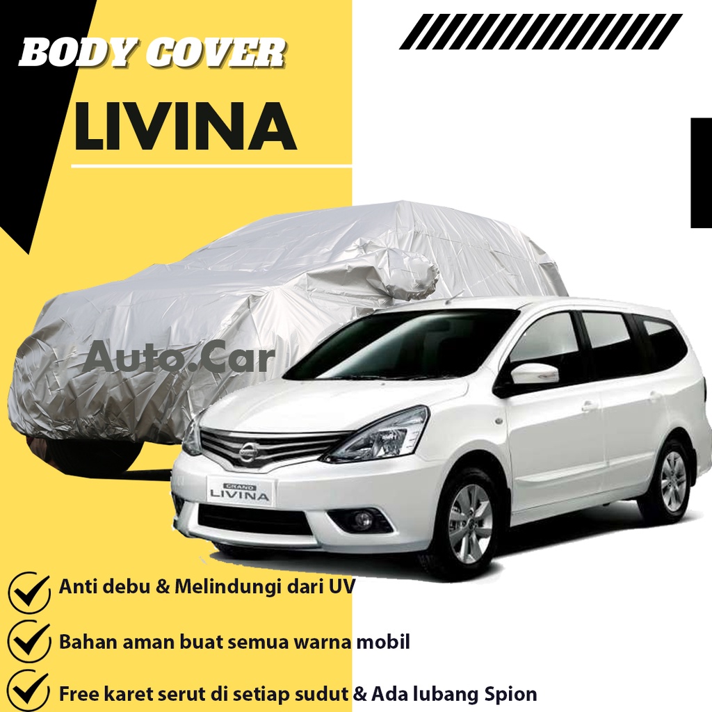 Cover livina Sarung Mobil Grand livina/livina x gear/livina xr/ertiga lama/ertiga/terios/rush/avanza/livina xv/grand livina x gear/new livina/all new livina/livina 2022/livina 2021