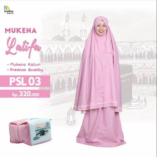 Mukena Latifa Madina Alquran