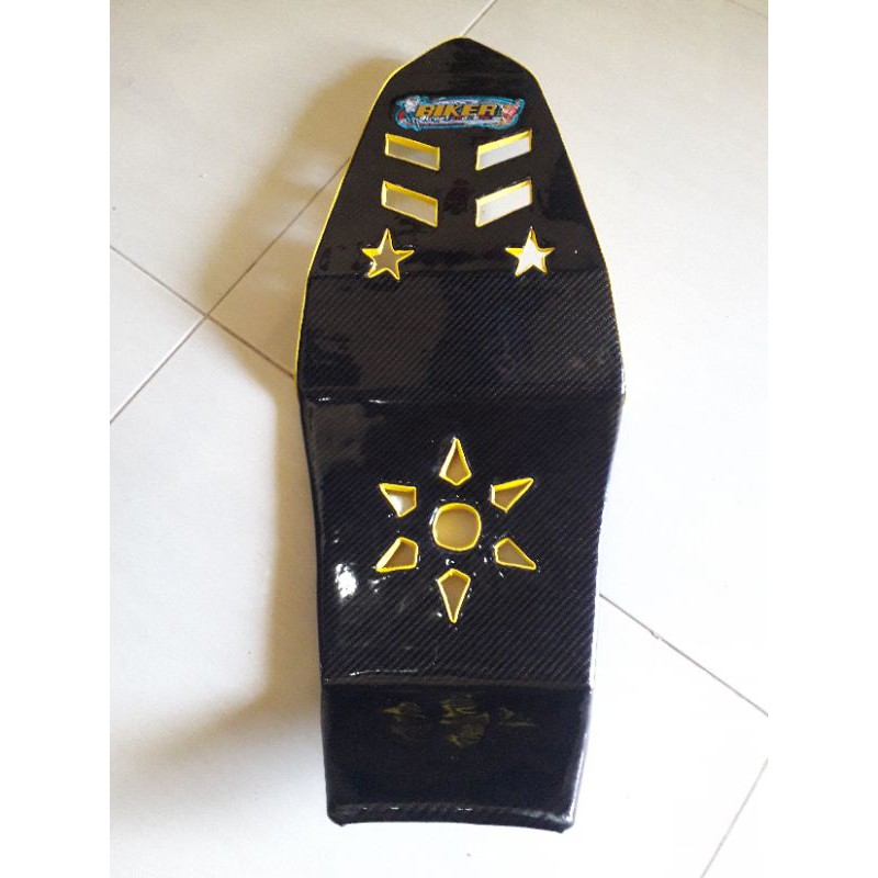 Jok Ninja RR New Variasi Lubang Biker Karbon