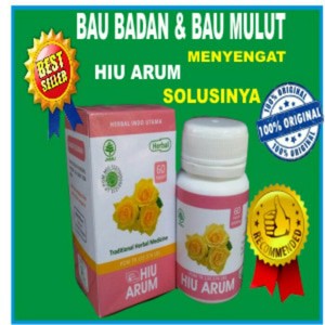 

HIU ARUM Original 60 Kapsul, Herbal Bau Badan / Bau Mulut