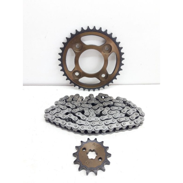 Gear set ger set girset Suprapit new kharisma Supra x 125 Blade Blade fi Revo Revo fi ger gold