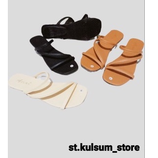 Sandal Teplek Wanita Tali Silang Ac Terbaru