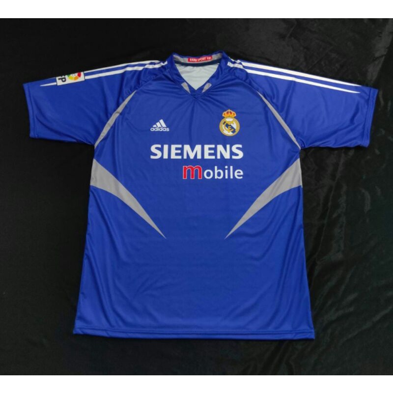 Jersey Kiper Real Madrid 2004 away full printing