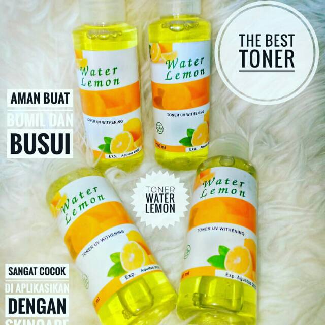 Toner Water Lemon