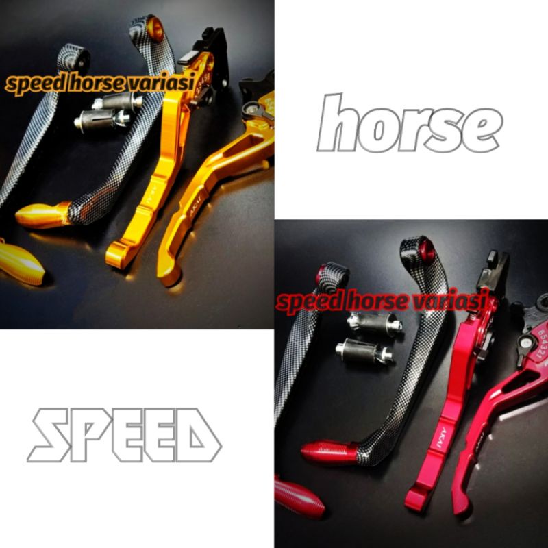 Handle CNC plus Proguard carbon sabit Vario 150 Vario 125