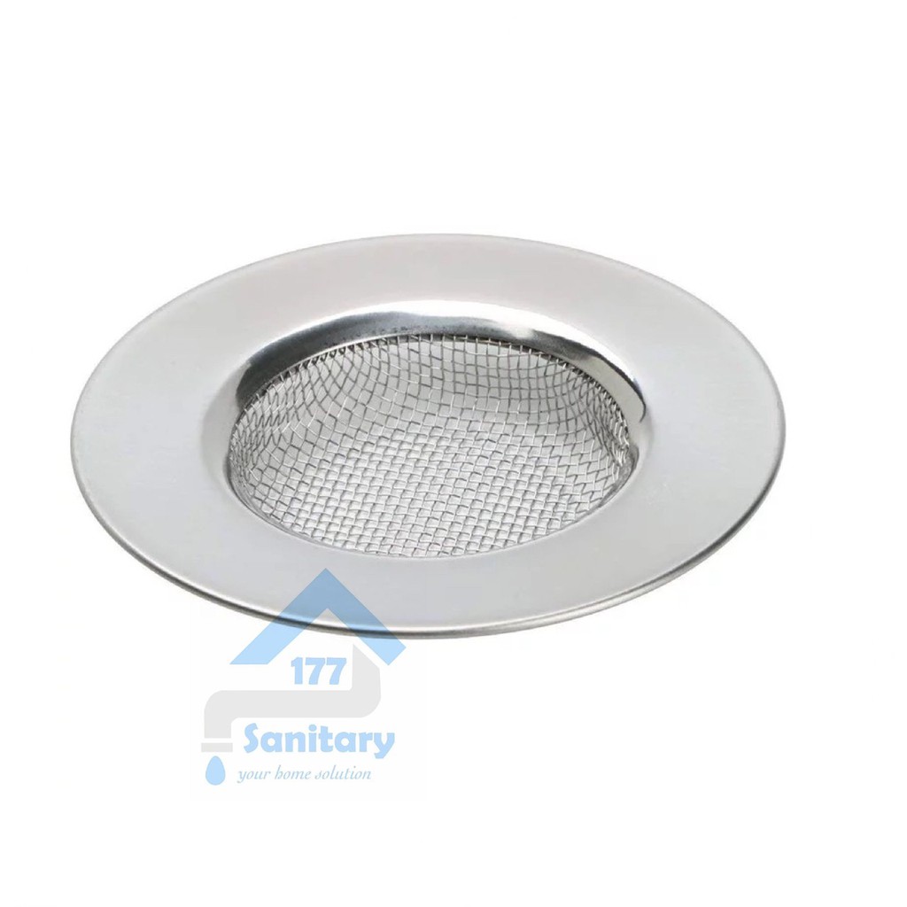 STRAINER Saringan wastafel Stainless 11/2 inch-afur filter sink washtafel bak cuci piring stenlis avur drain drainer cuci tangan