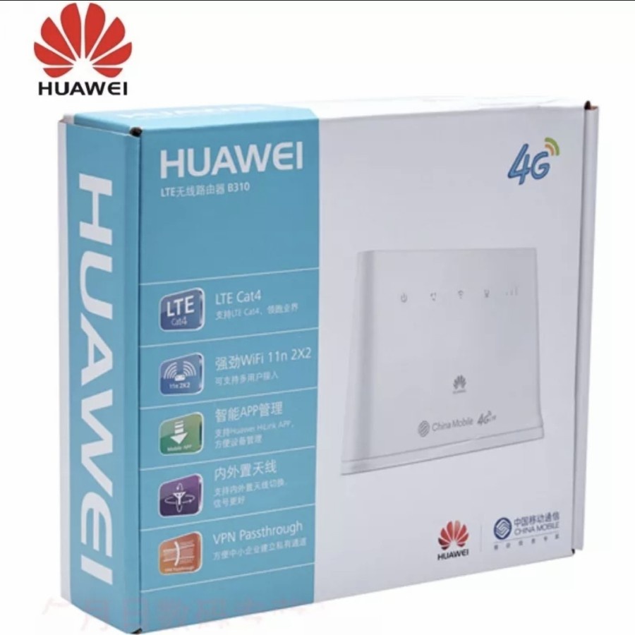 Modem wifi 4g all operator home router huawei B310As - 852