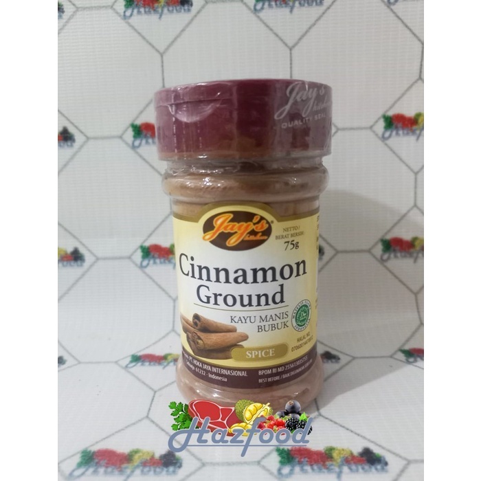 

JAYS GROUND CINNAMON 75g
