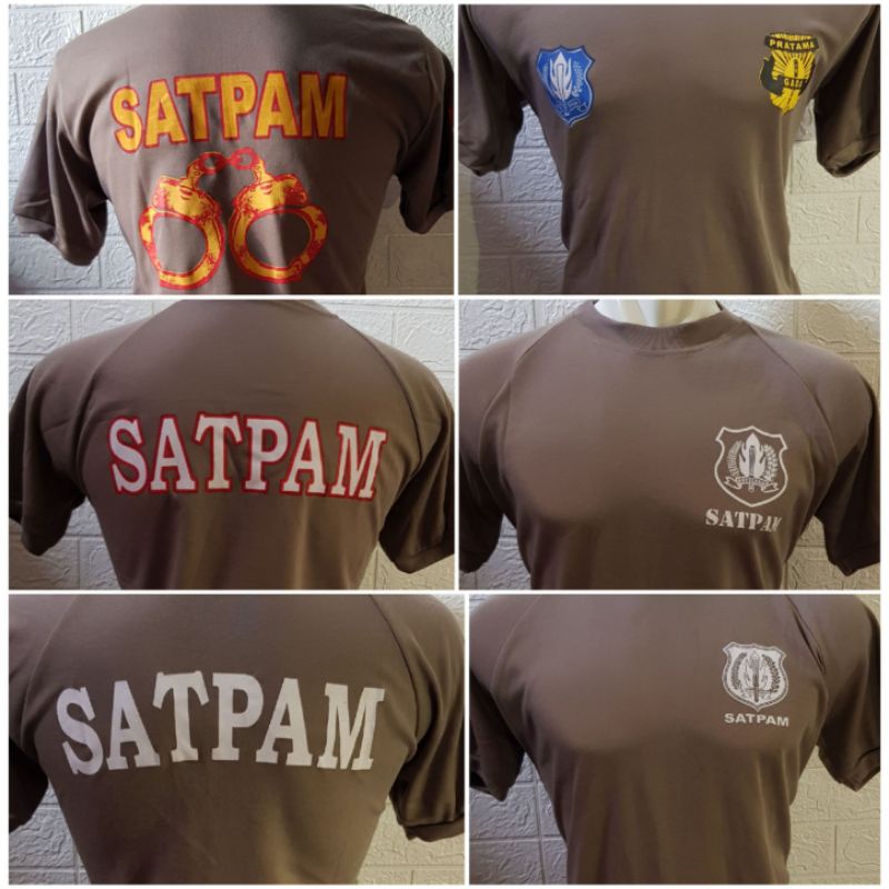 KAOS SATPAM LENGAN PENDEK