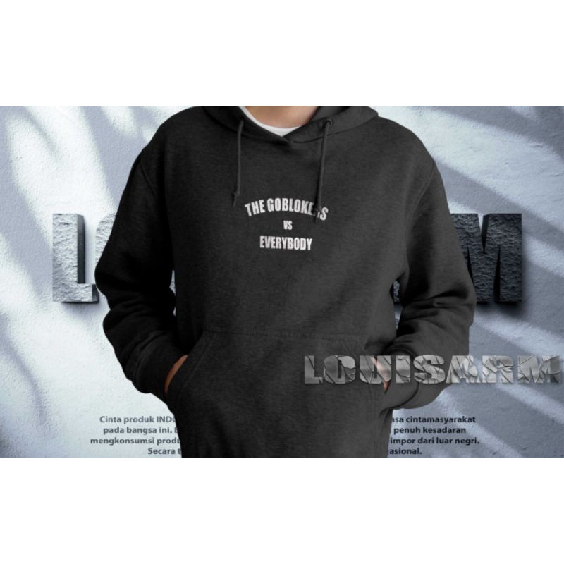 ORIGINAL LOUISARM SWEATER "THE GOBLOKERS VS EVERYBODY" bigsize