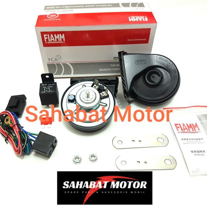 PROMO KLAKSON KEONG FIAMM GRATIS RELAY KLAKSON LENGKAP ORIGINAL FIAMM TERPERCAYA