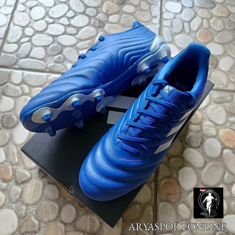 Adidas Copa 20.3  FG blue silver