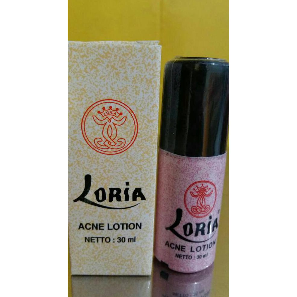 Xsqj Loria Acne Lotion Ampuh Mengobati Jerawat X82R